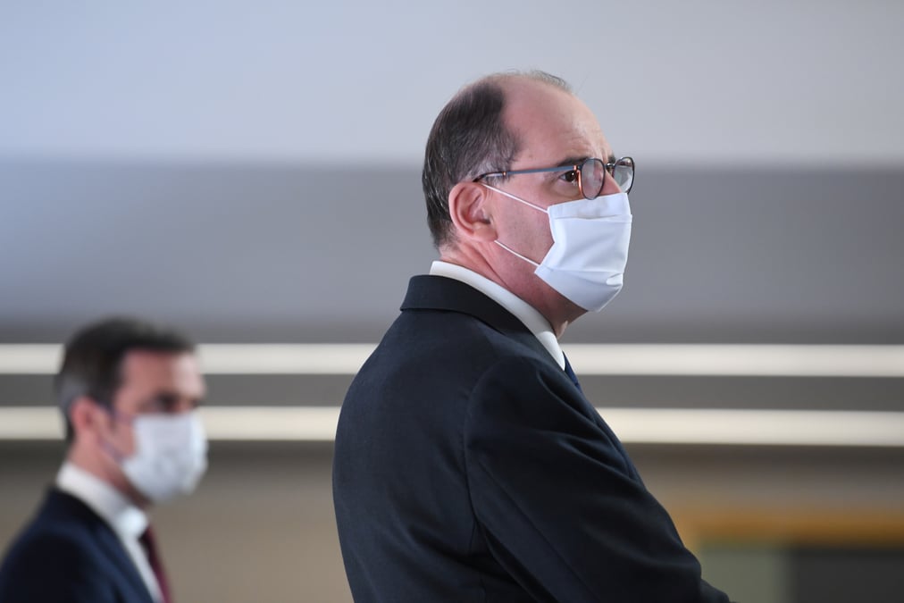 Le gouvernement pret a prendre des mesures en ile-de-france, dit castex