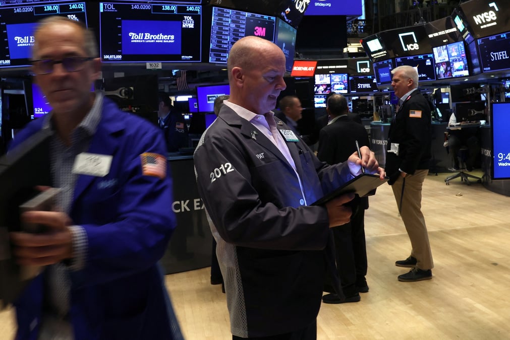 Traders a la bourse de new york (nyse)