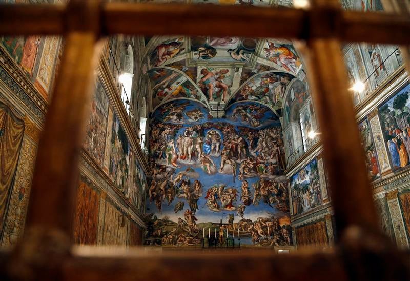 N'hésitez pas à allaiter dans la chapelle Sixtine, dit le pape