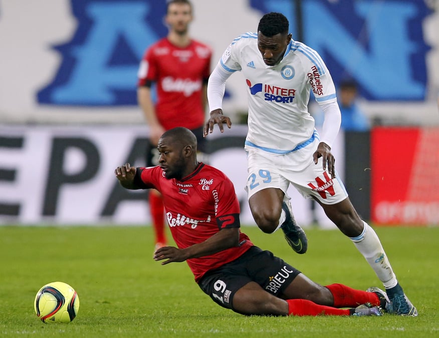 Marseille frustre par guingamp