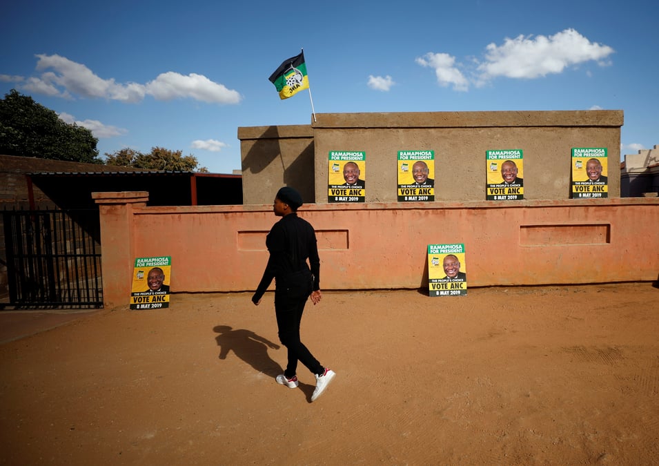 L'anc en tete des elections legislatives en afrique du sud