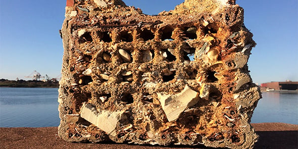 Géocorail et le syndicat mixte du bassin de Thau lance une expérimentation pour recycler les déchets coquillés de la filière conchylicole locale