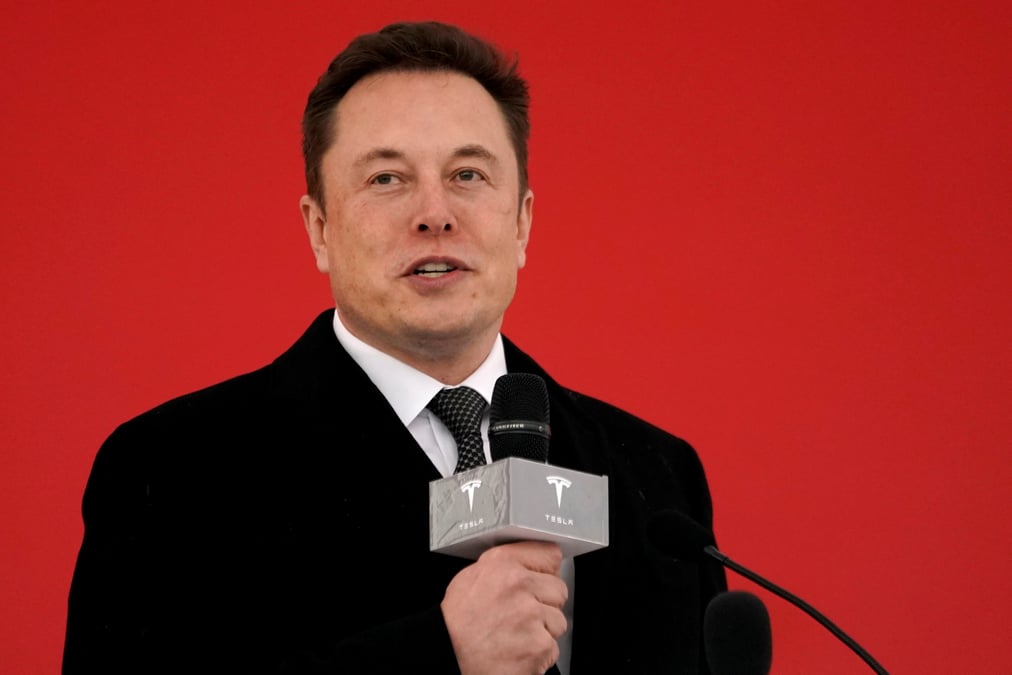 L'application tesla retablie apres une panne, dit musk