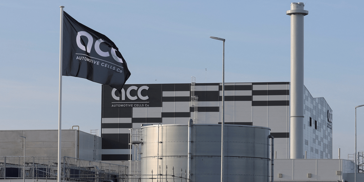 La gigafactory d'automotive cells company (acc) a billy-berclau-douvrin