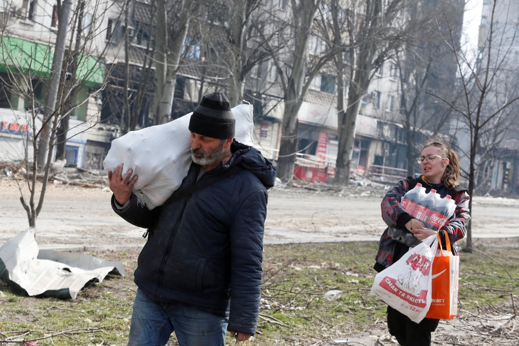 Des photos montrent des attaques russes contre des stocks de cereales en ukraine