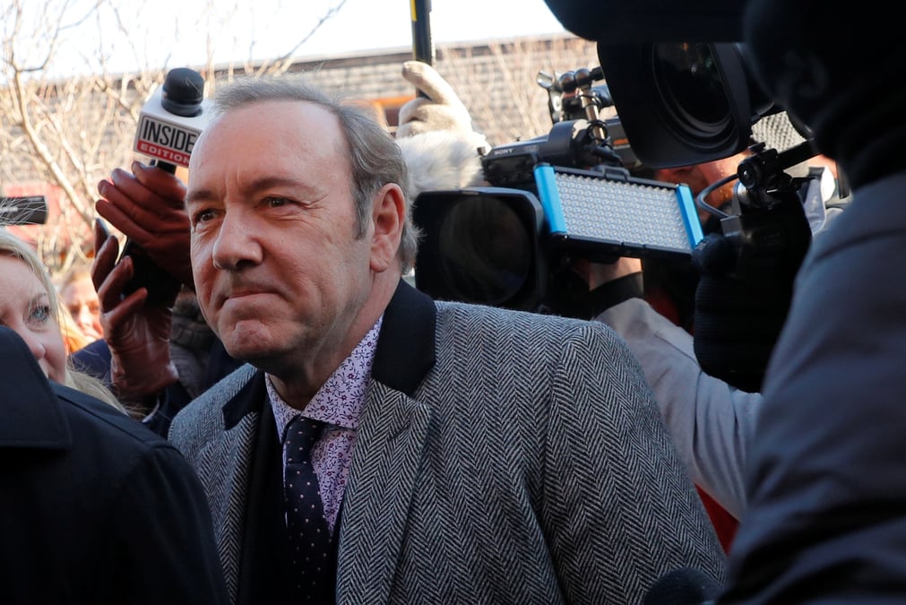 L'acteur kevin spacey inculpe pour agressions sexuelles en grande-bretagne