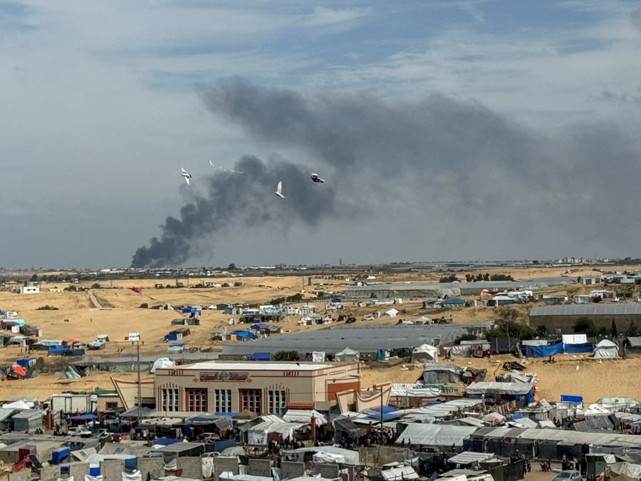 Une operation terrestre israelienne a khan younis, dans la bande de gaza