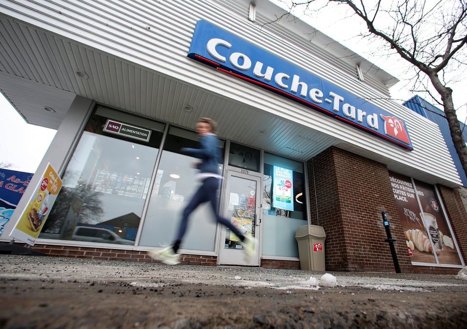 Un magasin couche-tard a montreal