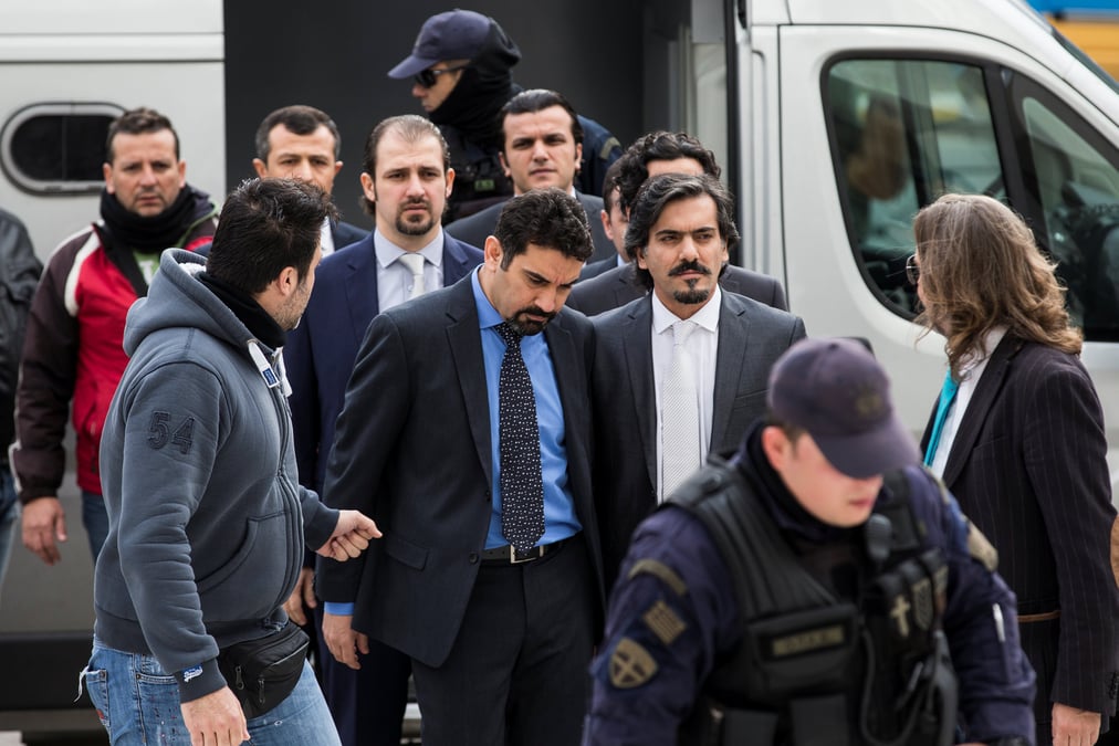 La grece n'extradera pas les militaires turcs