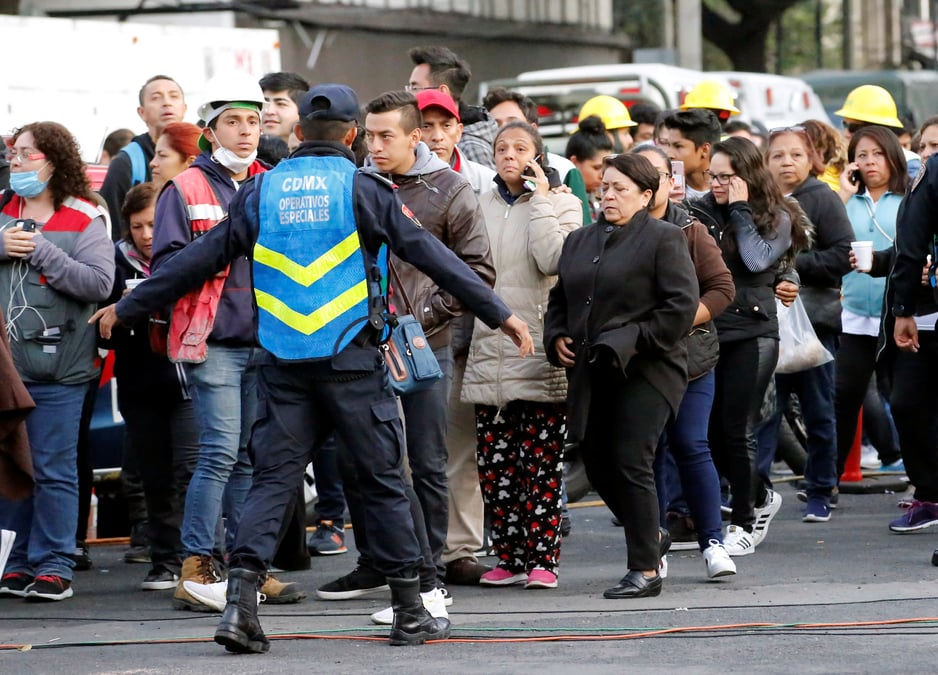 Mexique secoue par une seisme de magnitude 6,2