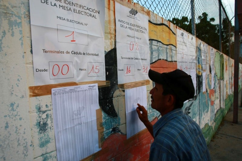 Report de l'election presidentielle au venezuela fin mai