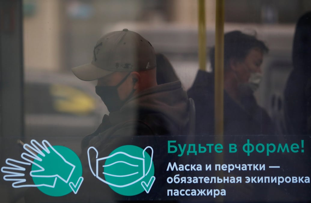 Coronavirus: record de 20.582 cas en 24 heures en russie