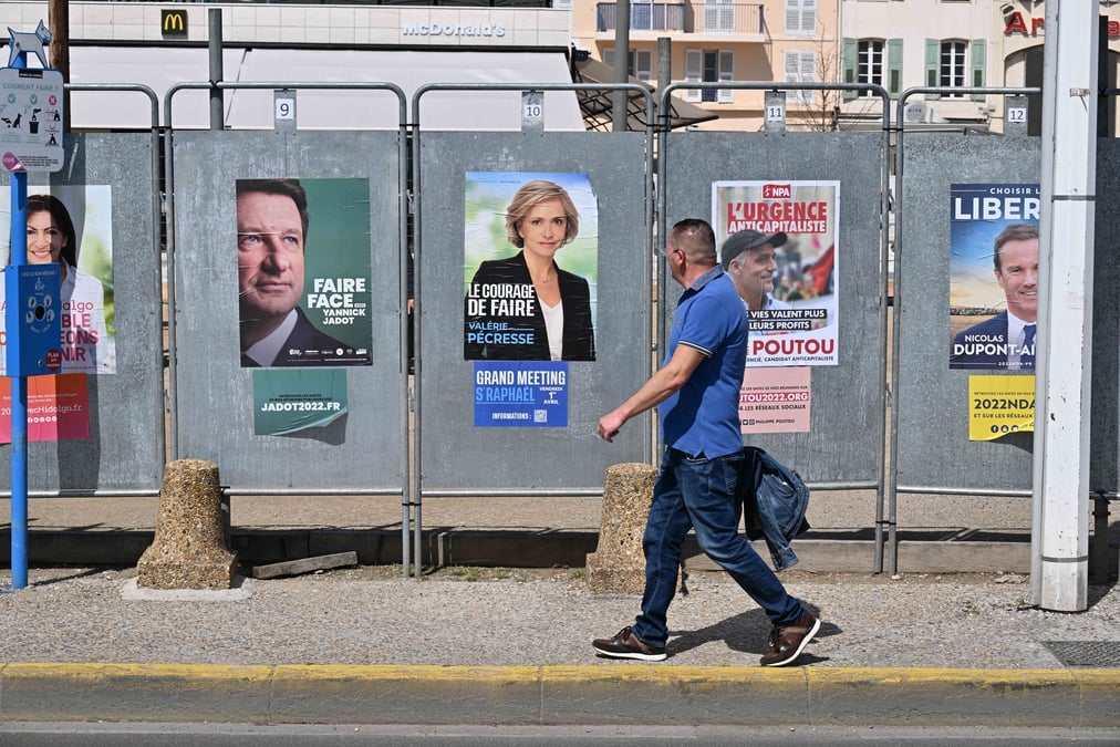Présidentielle, élection, affiches électorales