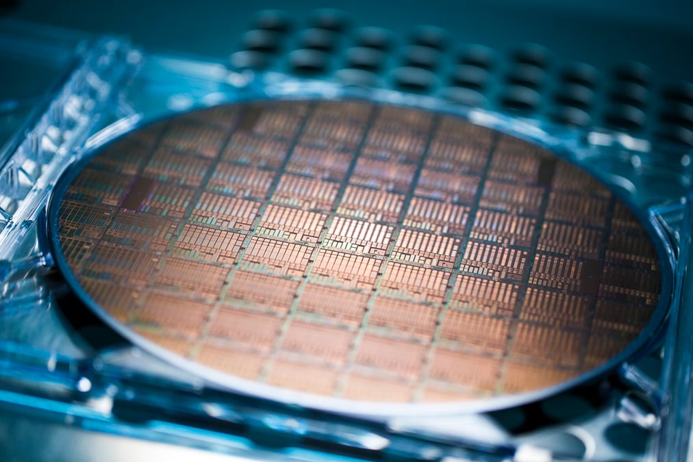 Wafer de silicium CEA Leti