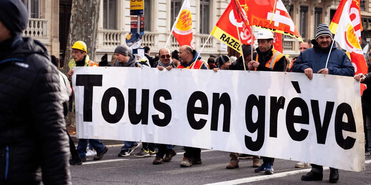 grève, manifestation, Toulouse, réforme des retraites 19 janvier