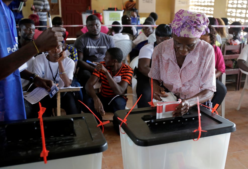 Les liberiens elisent le successeur a johnson sirleaf