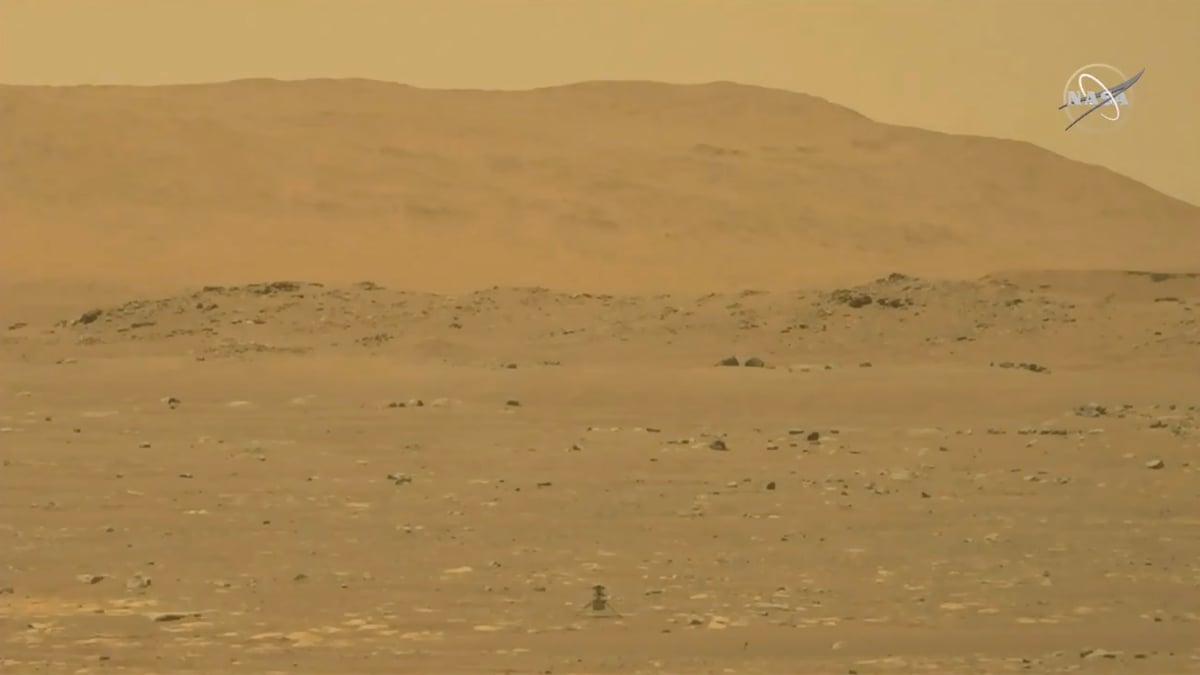 La nasa pilote un helicoptere sur mars, une premiere dans l'histoire spatiale