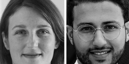 Cassandre Pignon et Hamza Zakraoui
