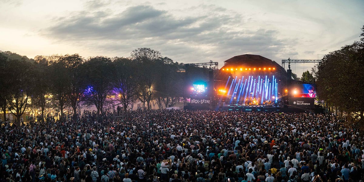 Festival Rock en Seine.