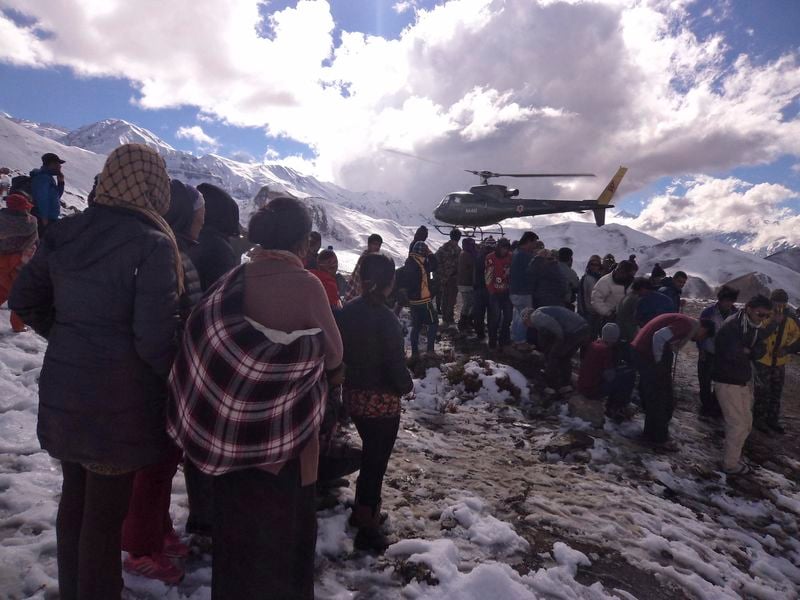 Au moins 85 disparus dans des tempêtes de neige au Népal