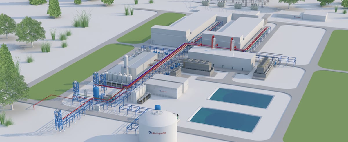 Air liquide gigafactory hydrogène
