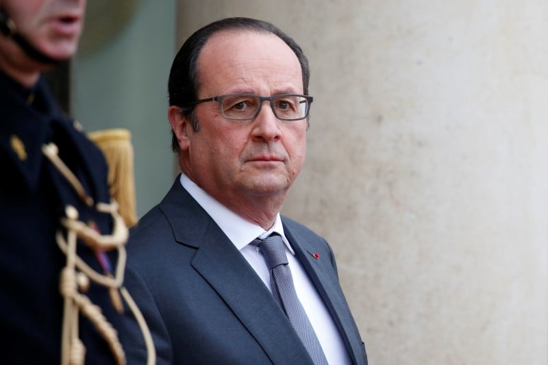 La cote de confiance de hollande au plus bas