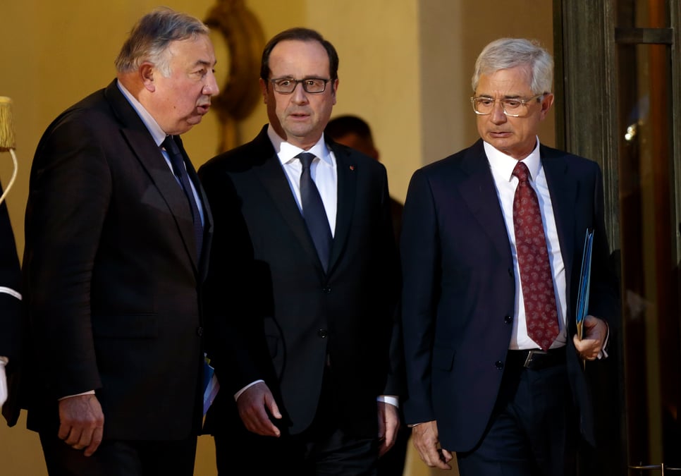 Discorde entre les presidents de l'assemblee et du senat