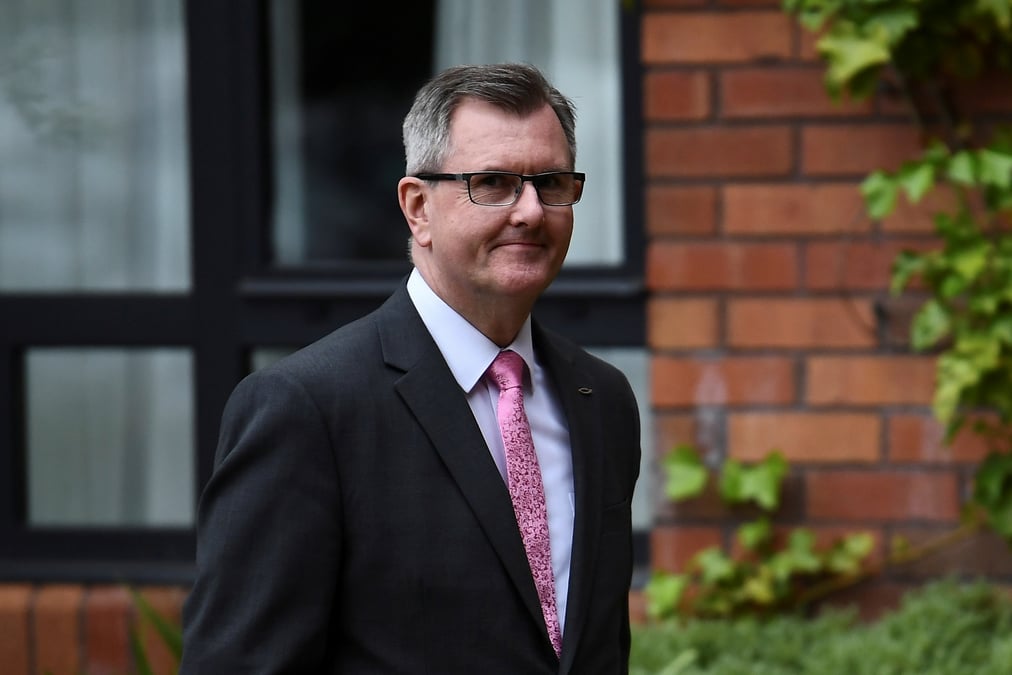 Irlande du nord: jeffrey donaldson prend la tete du dup