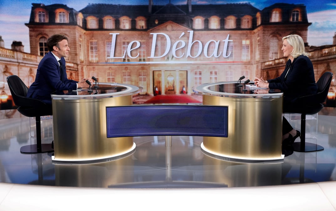 France 2022: apres le debat, le pen et macron de retour sur le terrain