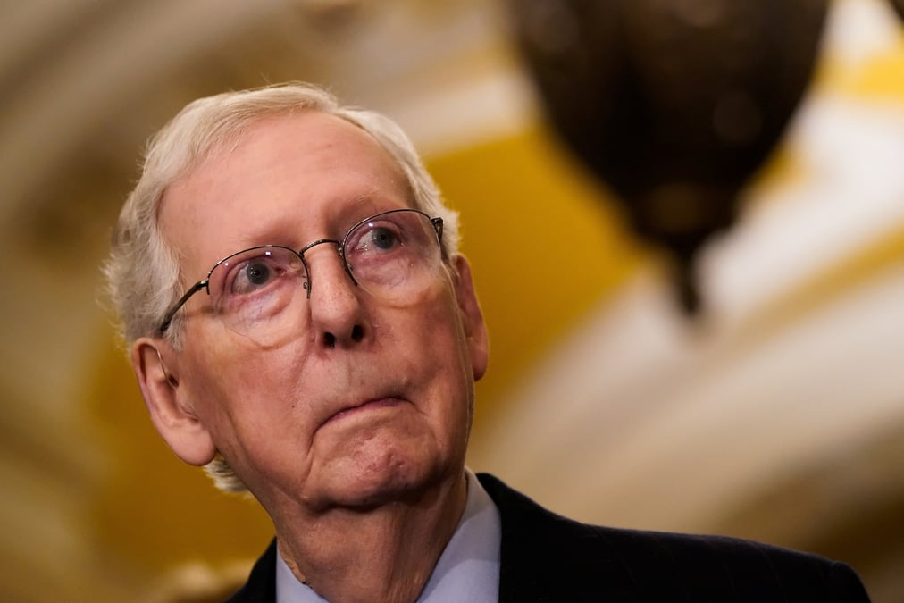 Photo du senateur americain mitch mcconnell