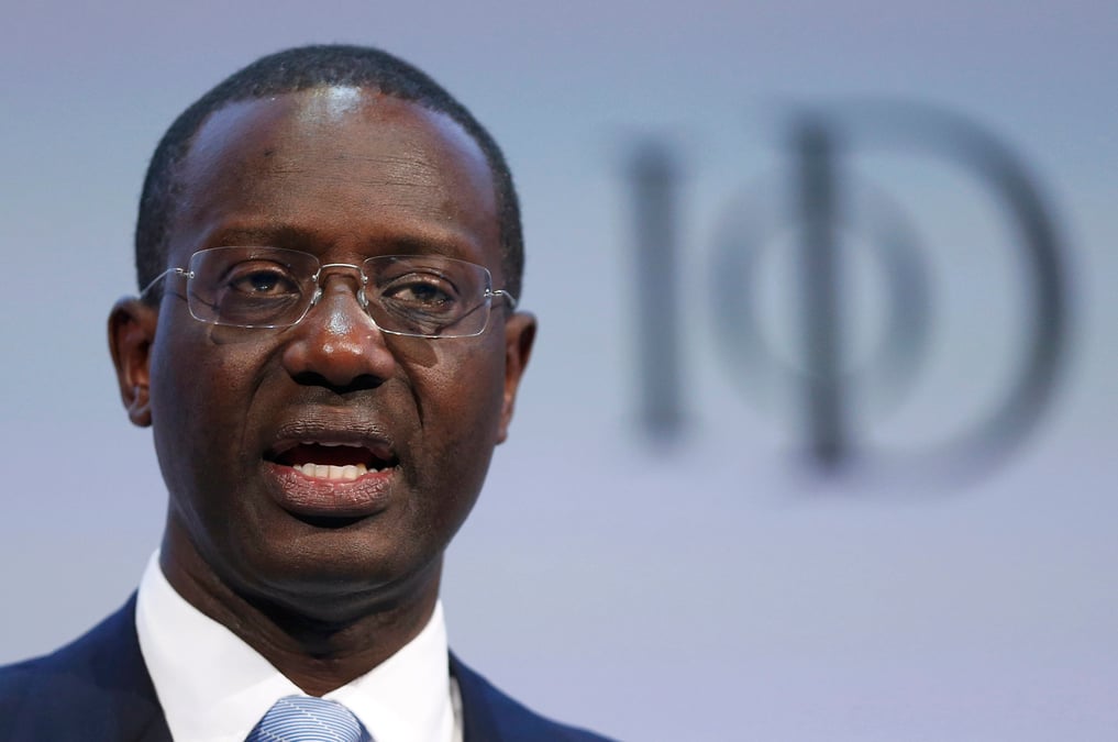 Tidjane thiam succede a brady dougan a la tete de credit suisse