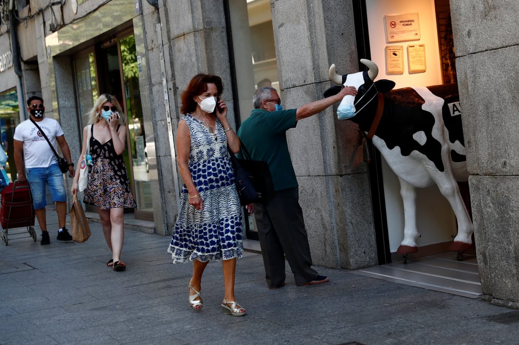 L'espagne recense 99 nouveaux cas de contamination au coronavirus