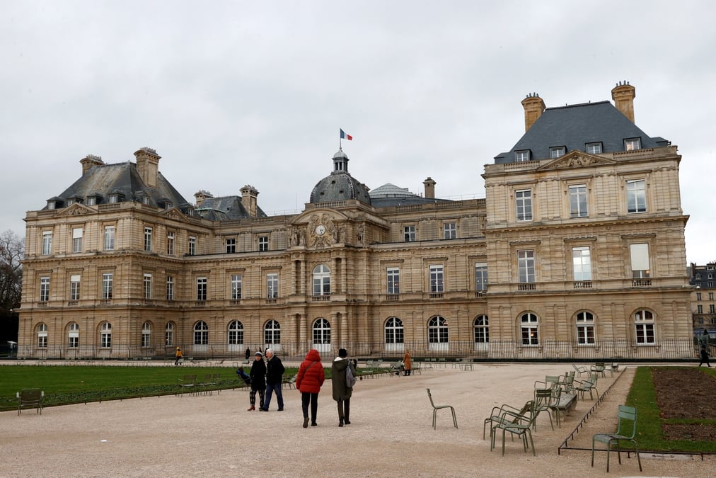 Photo du batiment du senat francais