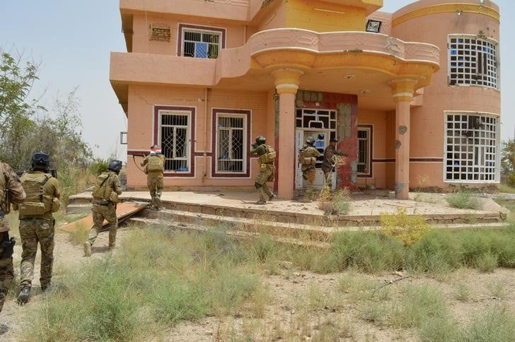 Avancee de l'armee irakienne dans falloudja