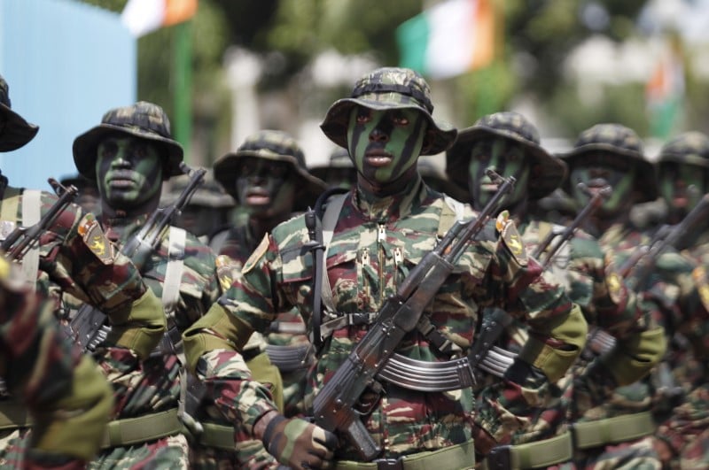 Actes de mutinerie signales a adiake en cote d'ivoire
