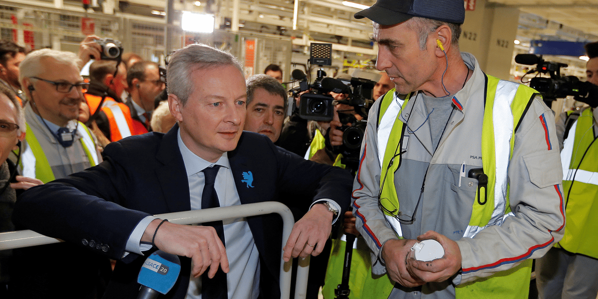 Bruno Le Maire, PSA