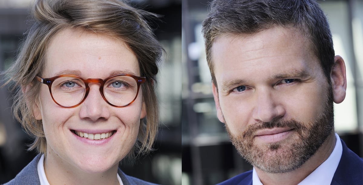 Jennifer d’Hoir et Franck Guiader.