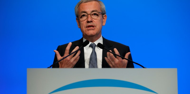 Les relations actionnariales entre Suez et Engie font l'objet de spéculations récurrentes. (en photo : Jean-Pierre Clamadieu, président du conseil d'administration d'Engie)