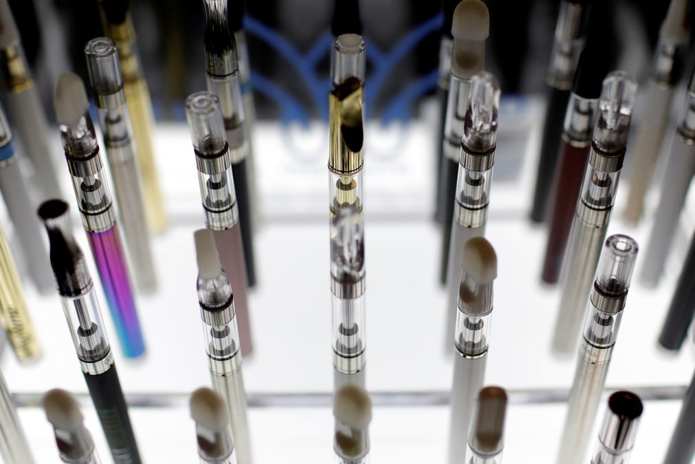 Des stylos vaping a new york, aux etats-unis