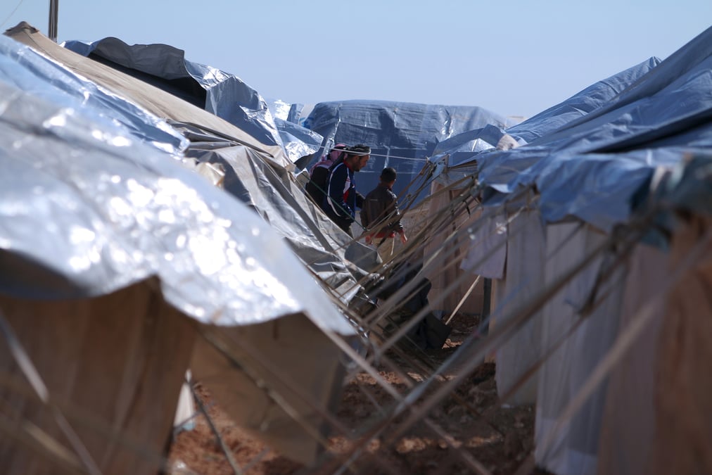 Syrie: les kurdes evacuent un camp de deplaces vise par un bombardement