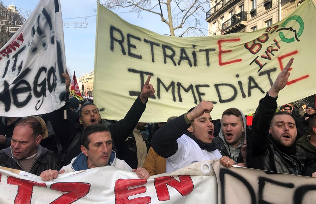 Retraites: l'intersyndicale appelle a la mobilisation jeudi, exclut une treve