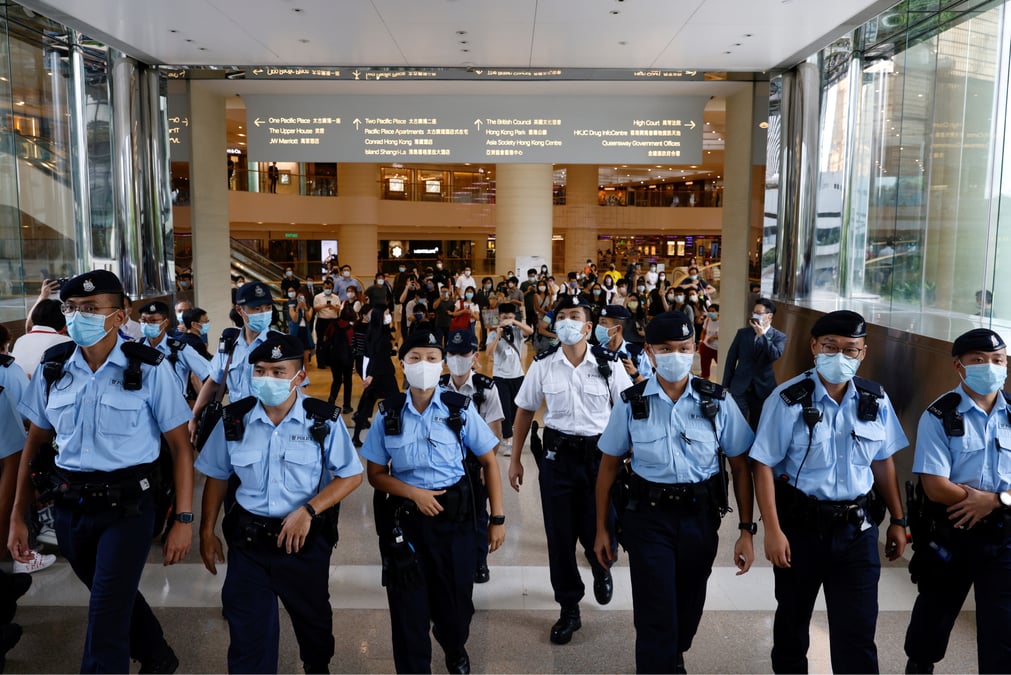 Hong kong: la loi de securite utilisee de maniere retroactive par la police