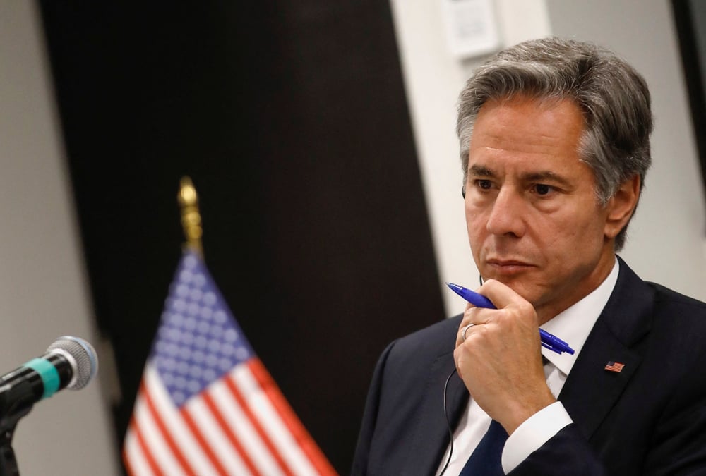 Le secretaire d'etat americain, antony blinken, participe a la deuxieme reunion annuelle du dialogue economique de haut niveau a mexico