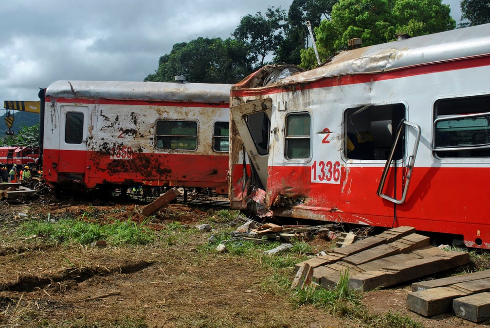 Le  cameroun en deuil apres un accident ferroviaire