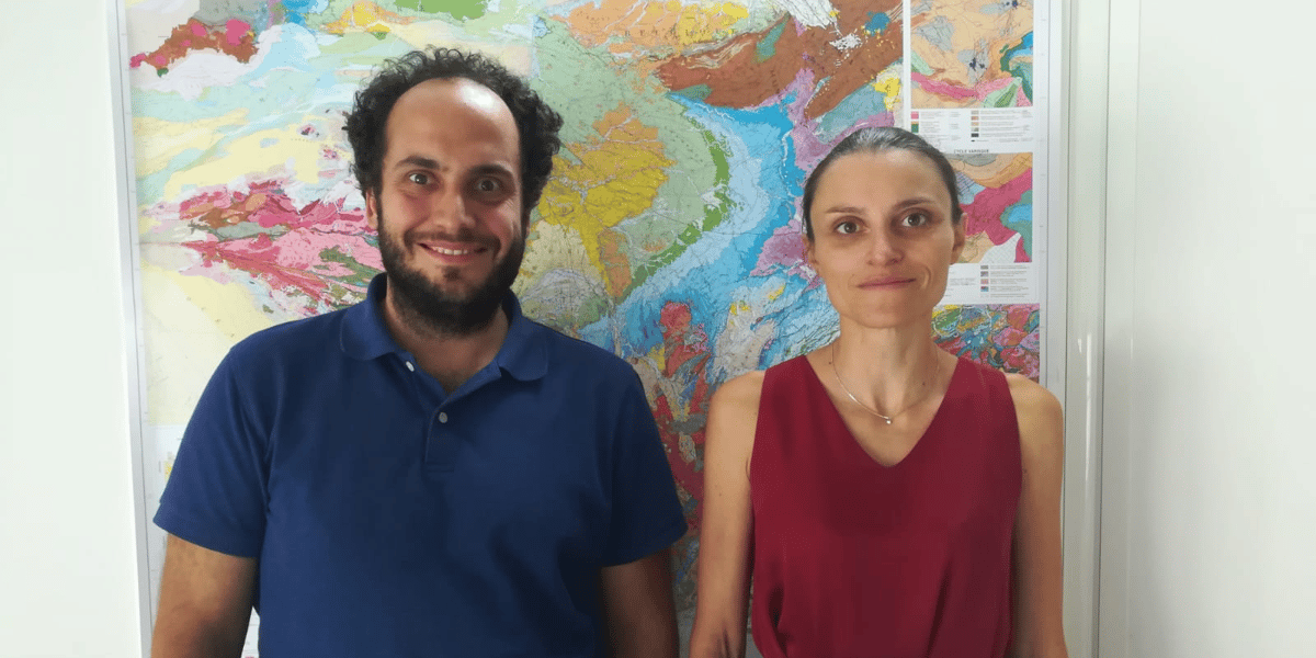 Quentin Barral et Alice Chougnet, fondateurs de Geosophy.