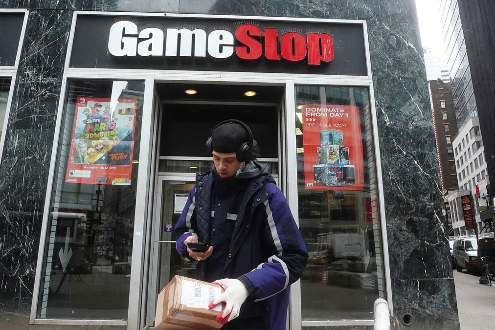 Gamestop a suivre a wall street