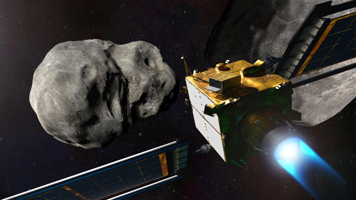 Le vaisseau dart de la nasa