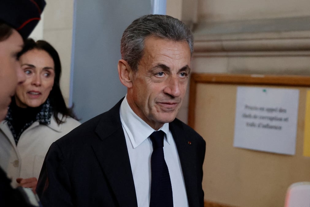 Photo de l'ancien president francais, nicolas sarkozy