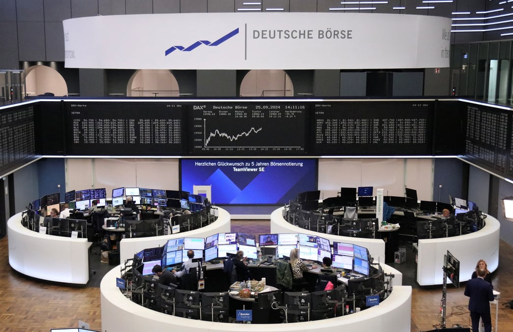 Le dax a francfort