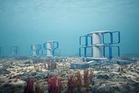 Le potentiel de l’hydrolien en France est évalué à plus de 5 GW grâce aux puissants courants marins du raz Blanchard en Normandie, et à ceux du passage du Fromveur en Bretagne.